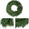 10" Unlit Artificial Windsor Pine Wreath Classic Christmas Greenery Decoration